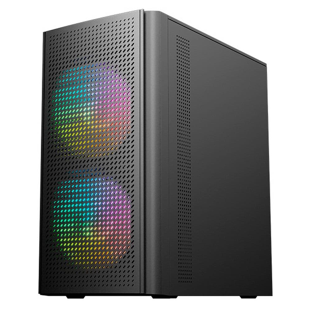 Корпус для ПК ACD M2-500 с блоком питания PSU 500W mATX, USB3.0+USB1.1*2+HD Audio FAN 3x120 mm