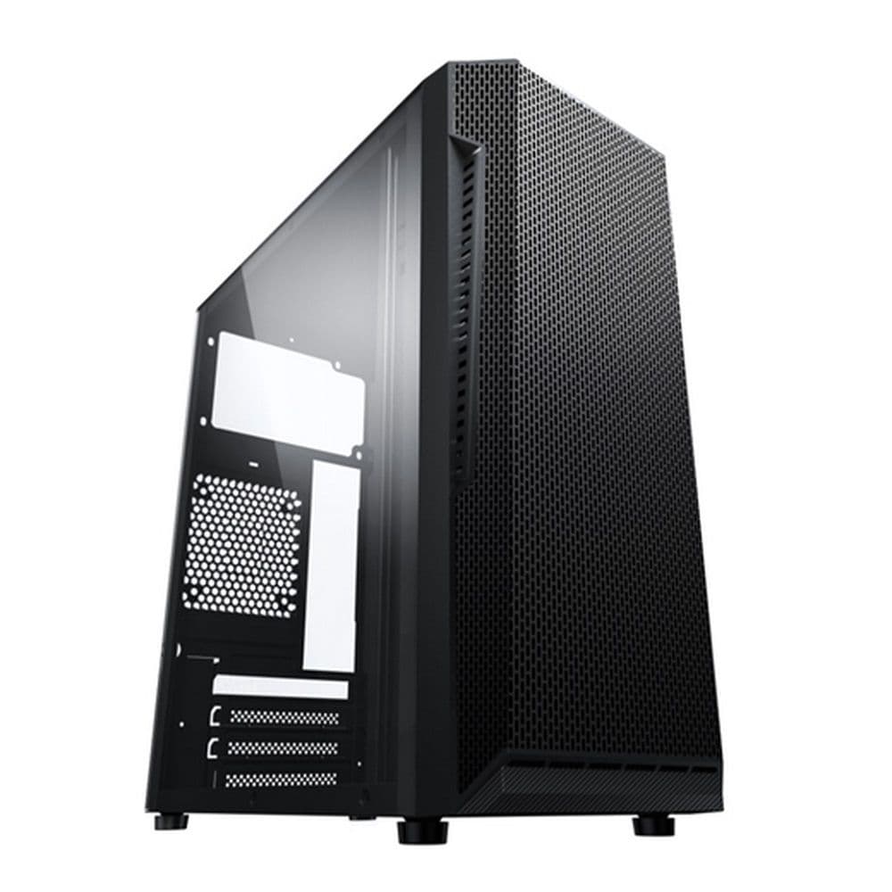 Корпус ACD Coffre 104G mATX, Black, CPU 140mm, VGA 245mm, PSU 285mm, 2x3.5INT, 1x2.5INT, 2xUSB 2.0, 1xUSB 3.0, HD Audio, w/o FAN