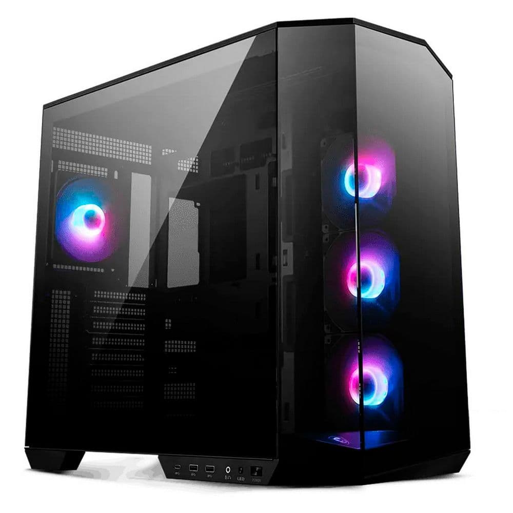 Корпус MSI MAG Pano 100R PZ, Mid Tower, ATX, 2xUSB 3.2 Gen 1, 1xUSB 3.2 Gen2 Type-C, 3x120mm ARGB Reverse Blade Fan, 1x120mm AR