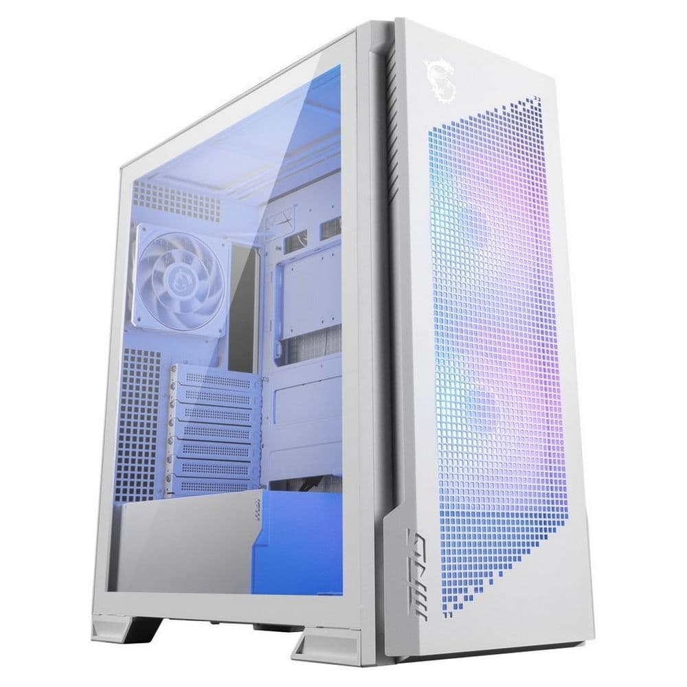 Корпус для ПК MSI MPG VELOX 300R AIRFLOW PZ WHITE, Global, 2xUSB 3.2 Gen 1, 1xUSB 3.2 Gen2
Type-C, 2x160mm ARGB Fan, 1