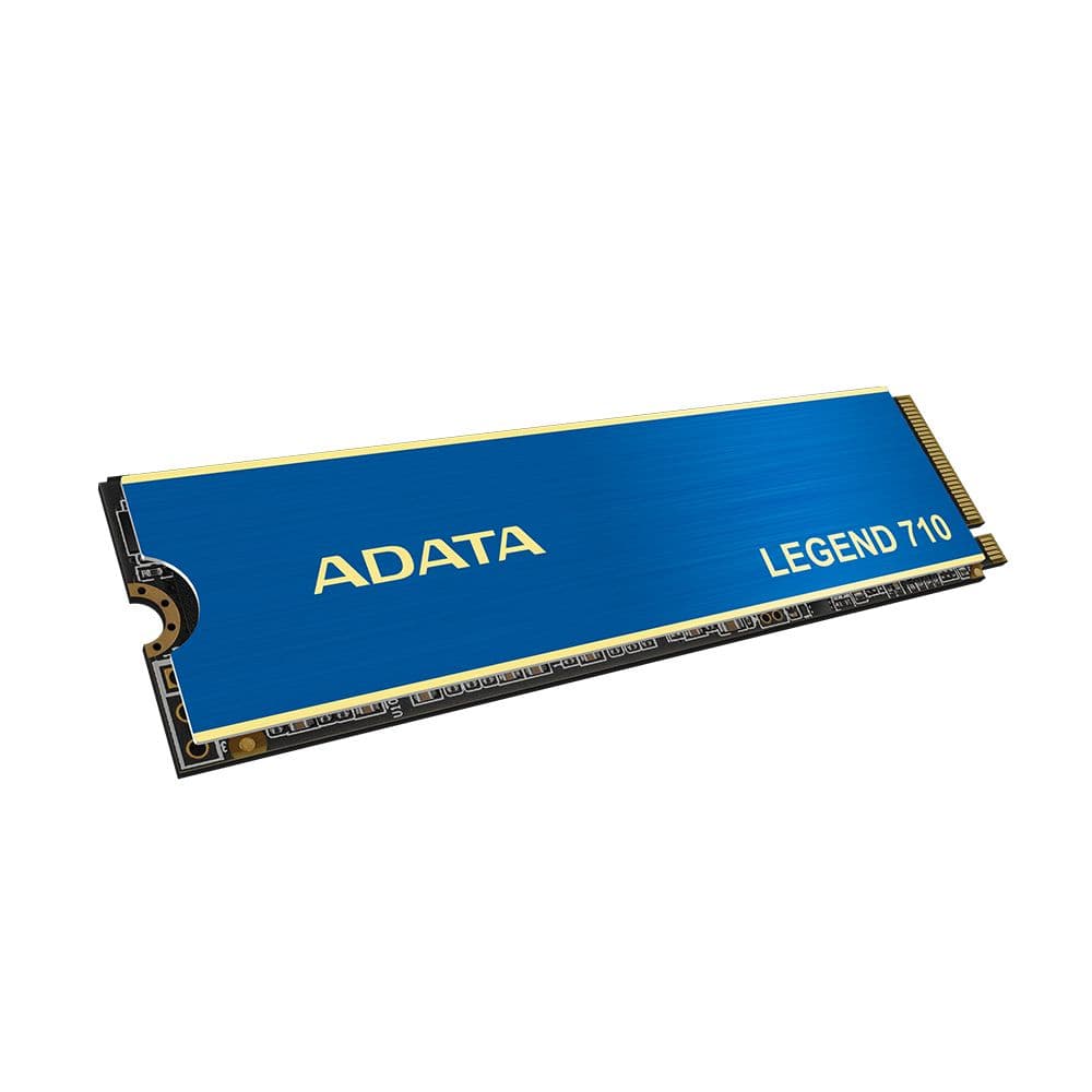 Твердотельный накопитель SSD ADATA ALEG-710-256GCS PCIe Gen3x4 with NVMe, 2100/1000, IOPS 90/130K, MTBF 1.5M, 3D NAND, 65TBW, 0
