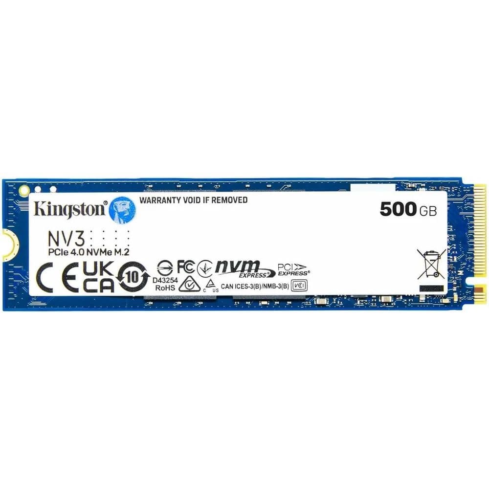 Твердотельный накопитель SSD Kingston SSD Kingston PCIe 4.0 x4 500GB SNV3S/500G NV3 M.2 2280