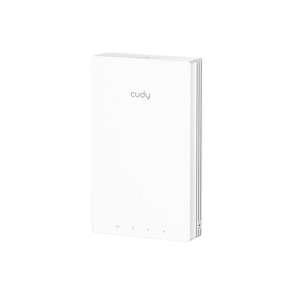 Точка доступа Wi-Fi CUDY AX3000 Gigabit Wall-Plate Wi-Fi 6 Access Point AX3000 Dual Band Wi-Fi 6 Wall Plate Access Point, Chipse