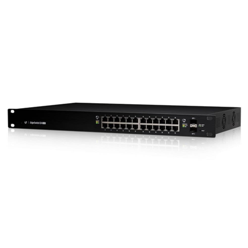 Коммутатор Ubiquiti EdgeSwitch 24-250W |ES-24-250W| Ubiquiti коммутатор 24 порта, раздача питания 24/48В на всех |ES-24-250W| по