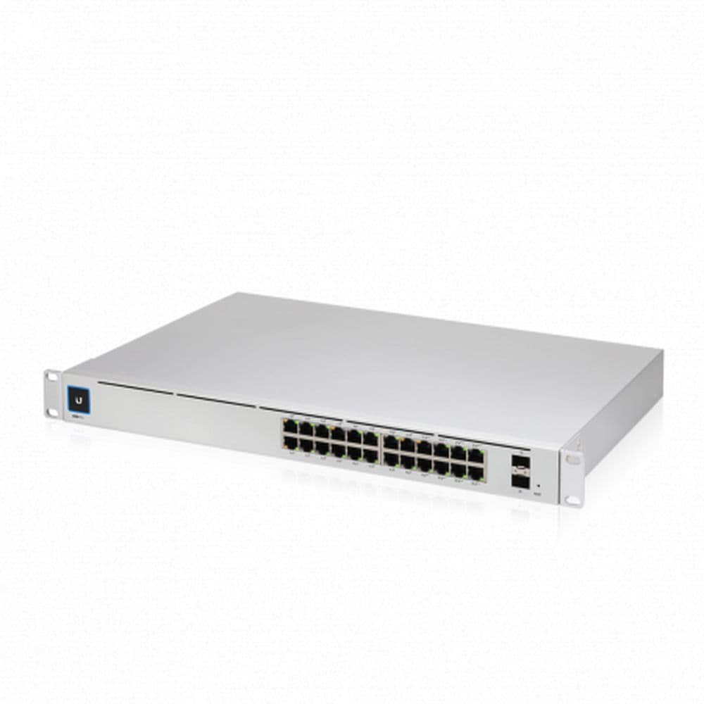 Коммутатор Ubiquiti UniFi Switch Pro 24 PoE |USW-Pro-24-POE| Ubiquiti PoE-коммутатор в стойку, 24х 1G RJ45, 2х 10G |USW-Pro-24-P