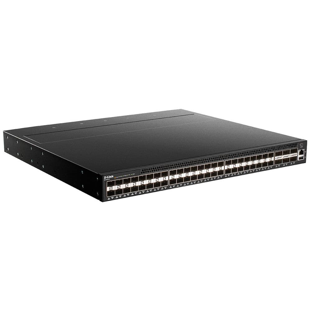 Коммутатор D-Link DXS-5000-54S/A1ASI Управляемый L3 коммутатор с 48 портами 10GBase-X SFP+,
6 портами 40GBase-X QSFP+,
2 источни