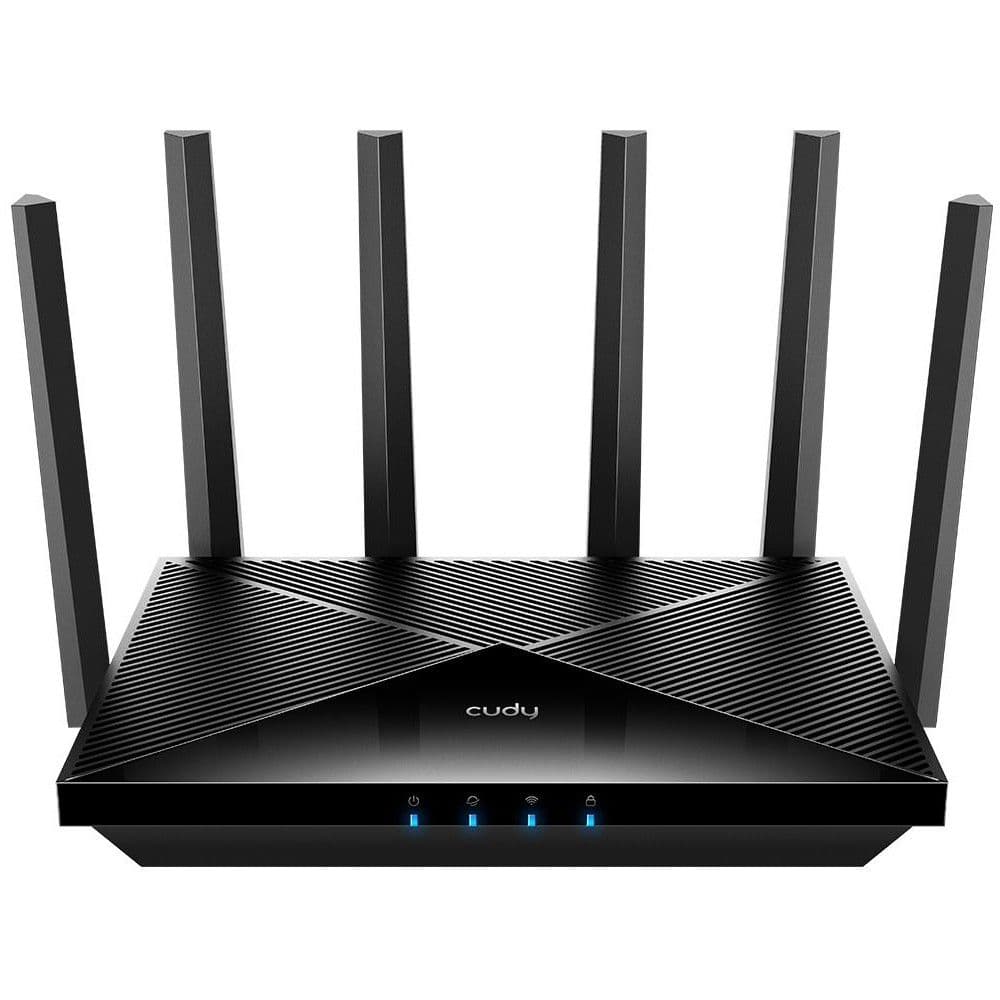 Маршрутизатор CUDY BE6500 2.5G Wi-Fi 7 Router BCM6766 2.0 GHz Quad-core, ARM Cortex-A7 128 MB (1 Gbit) NAND 512 MB (4 Gbit) DDR4