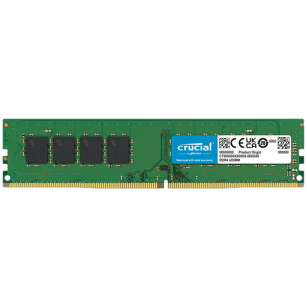 Модуль памяти Crucial 8GB Basic UDIMM DDR4-3200 (PC4-25600) CL19 1.2V