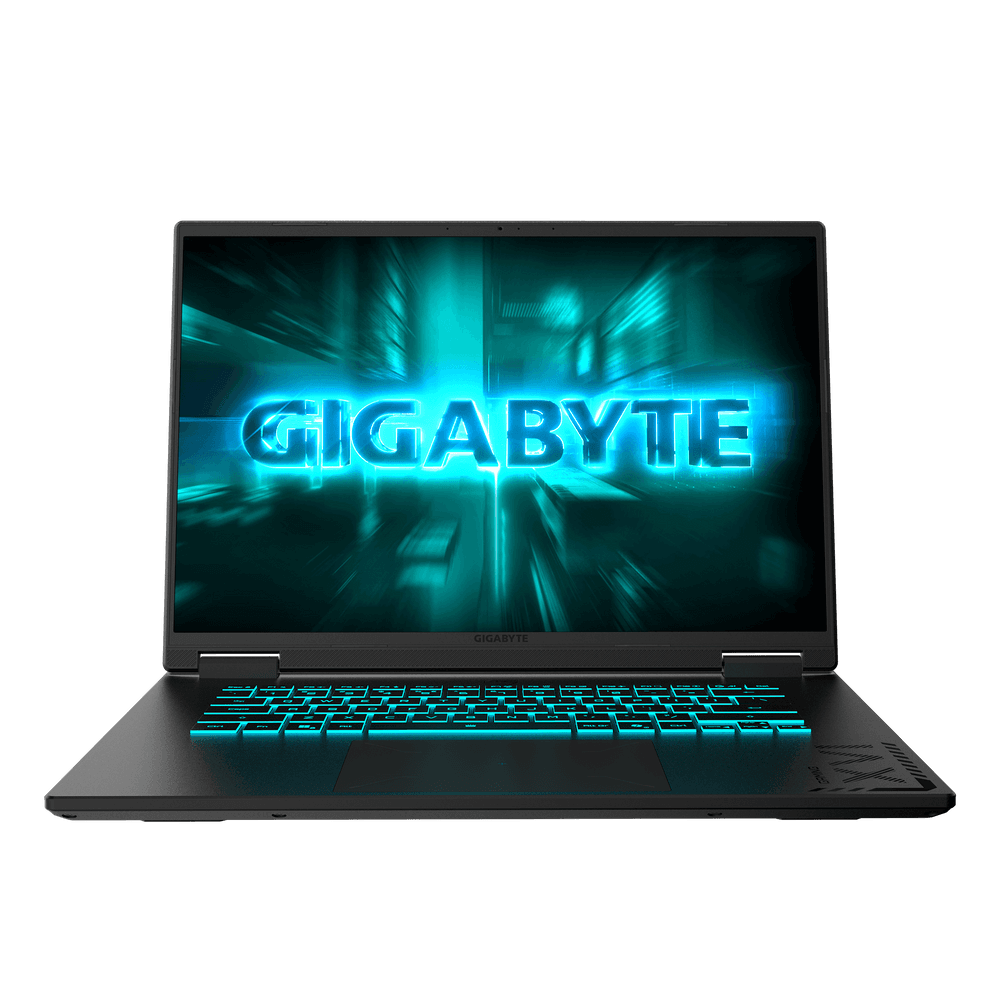 Ноутбук Gigabyte Gaming A16 GA63H AMD Ryzen 7 260/16Gb (1*16 D5)/SSD1Tb/RTX5050 8Gb (85W)/16"/IPS/WUXGA/1920x1200/165Hz/NoOS/RJ-