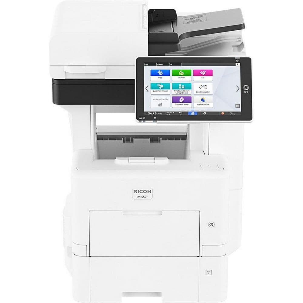 Ricoh IM 550F A4, МФУ, лазерное, черно-белое, 55стр/мин, 1200dpi, 1300МГц, 2048Мб, 320Гб, AirPrint/Ethernet