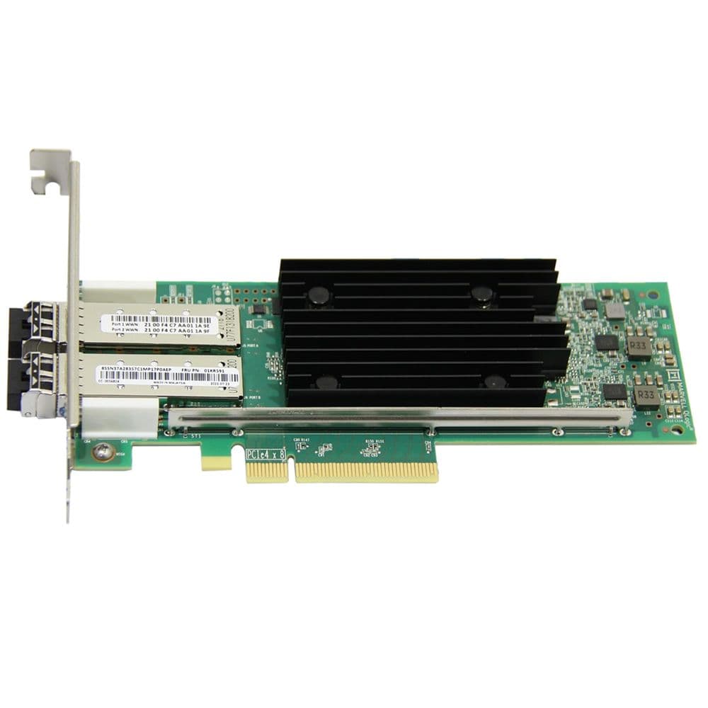 Сетевой адаптер Qlogic QLE2772-SR-SP (MA2810401-В0 А) 32Gb/s FC HBA, 2-port, PCIe v4.0 x8, LowProfile, LC SR MMF, В комплекте дв