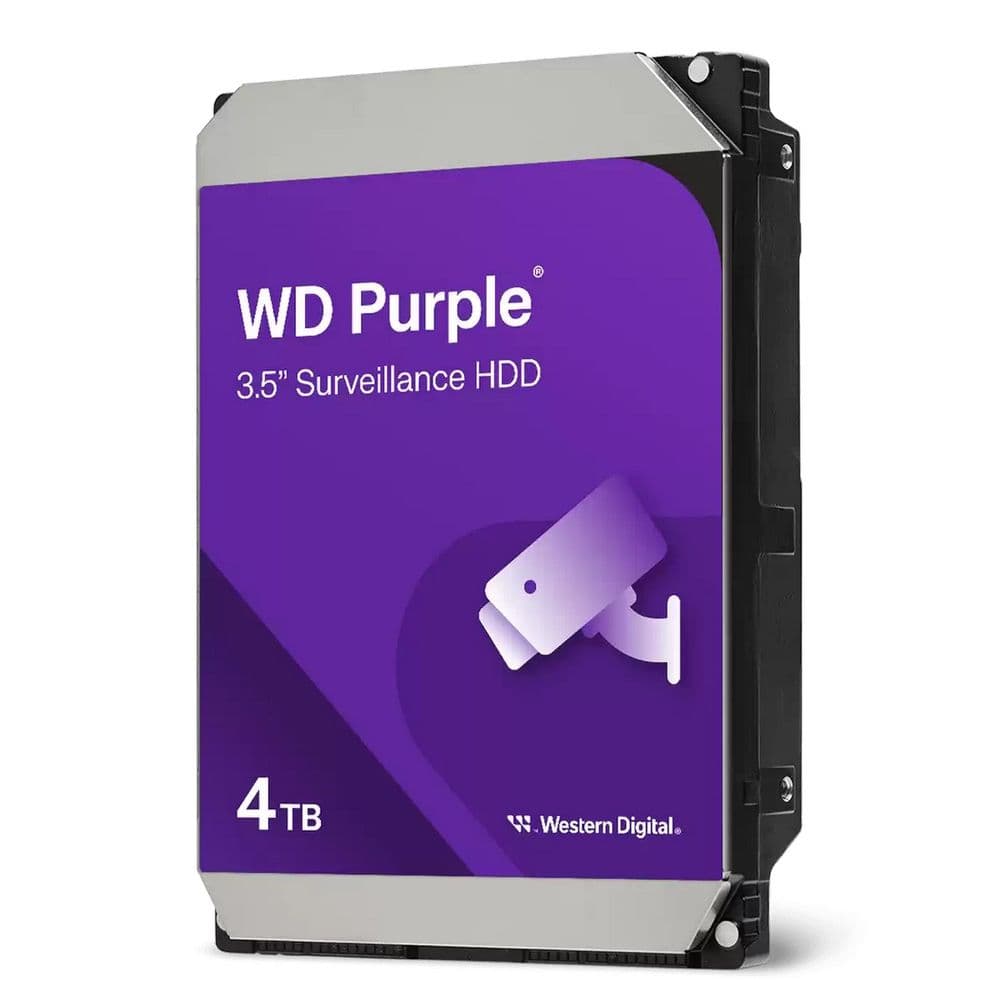 Жесткий диск Western Digital 4TB WD44PURZ Purple Pro Surveillance, Cache 128MB