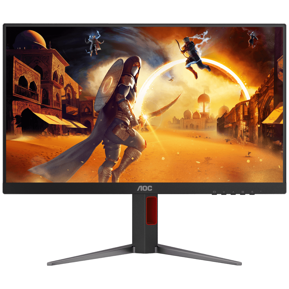 Монитор 23.8" AOC 24G4H IPS, 1920x1080, 200Hz, 0,3ms, 300сd/m, 1000:1, HDR10 | HDMI(2.0), DP(1.4) | HAS, Pivot, Swivel, InPSU