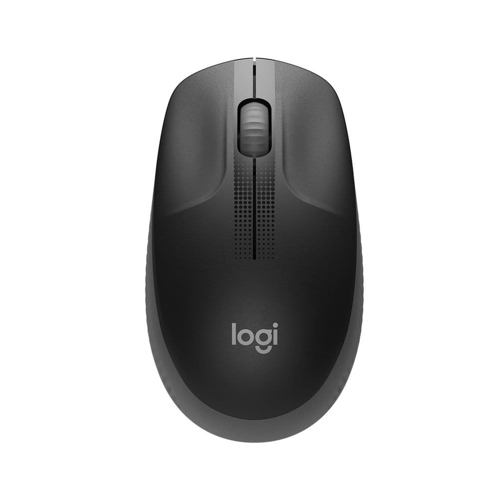 Мышь беспроводная Lgitech M190 Charcoal |910-005905| черная, оптическая, 1000dpi, 2.4GHz, USB-ресивер