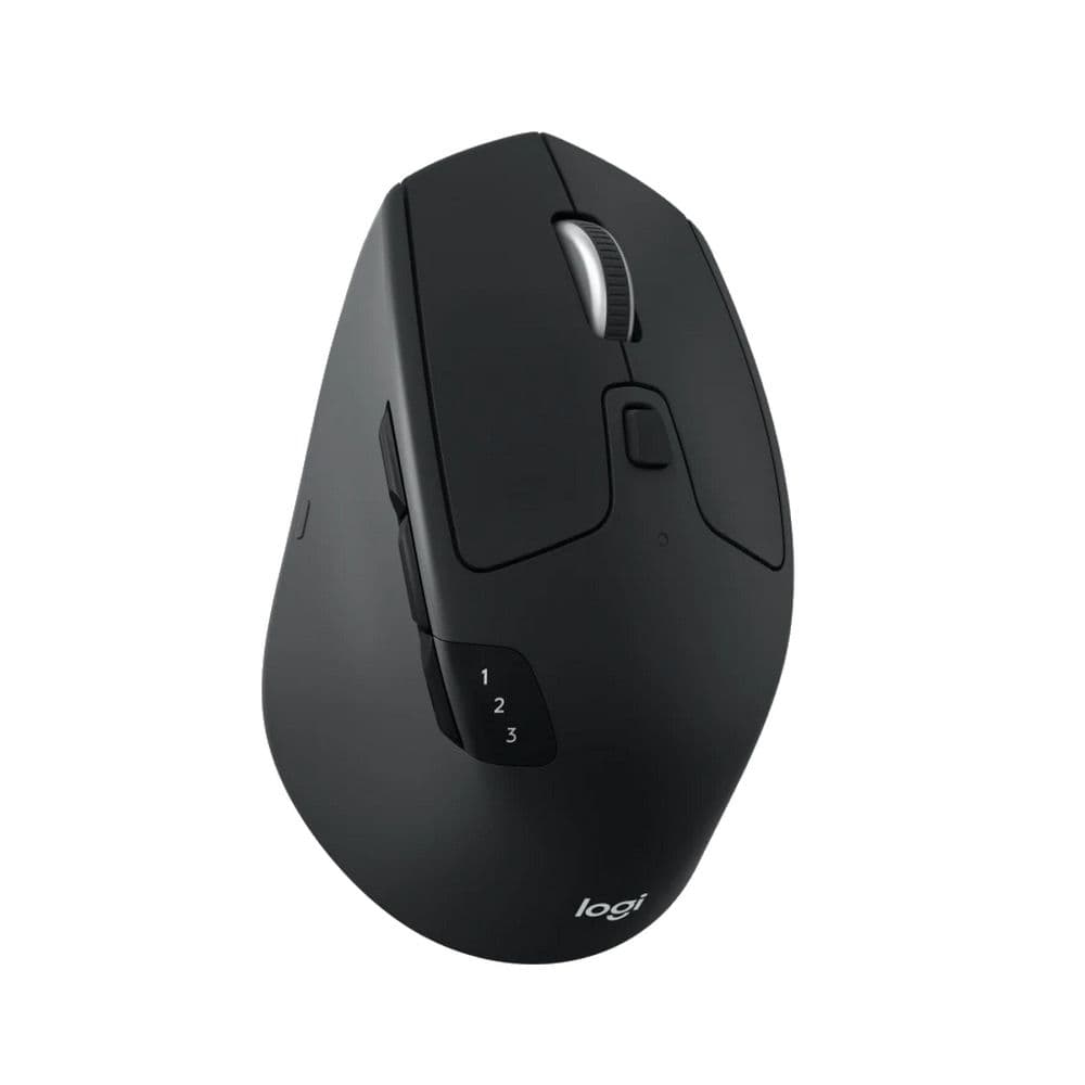 Мышь беспроводная Logitech M720 Triathlon черная, оптическая, 1000dpi, Bluetooth + 2.4GHz, USB-ресивер (Logitech Unifying®), 8 к