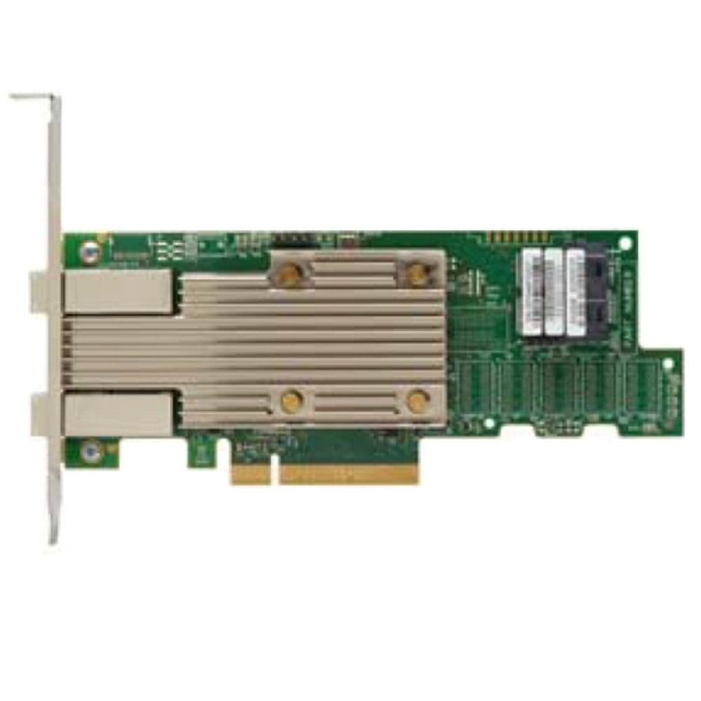 HBA-адаптер Broadcom 9400-8i8e SGL (05-50031-02 / 05-50031-18005 / 03-50031-18005) PCIe 3.1 x8 LP, Tri-Mode SAS/SATA/NVMe 12G HB