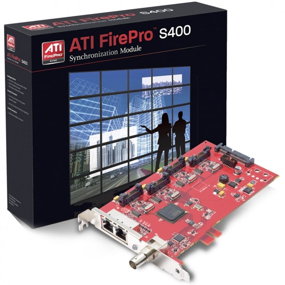Графический процессор AMD Radeon FirePro S400 Sync Module.(AW100505981)(100-505981) RTL AMD FirePro S400 Sync Module.(AW1005059