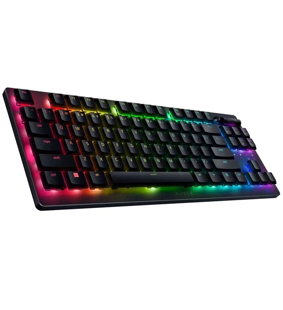 Игровая клавиатура Razer DeathStalker V2 PRO TKL (Red, Linear Optical Switch), русская, RZ03-04370100-R3M1
