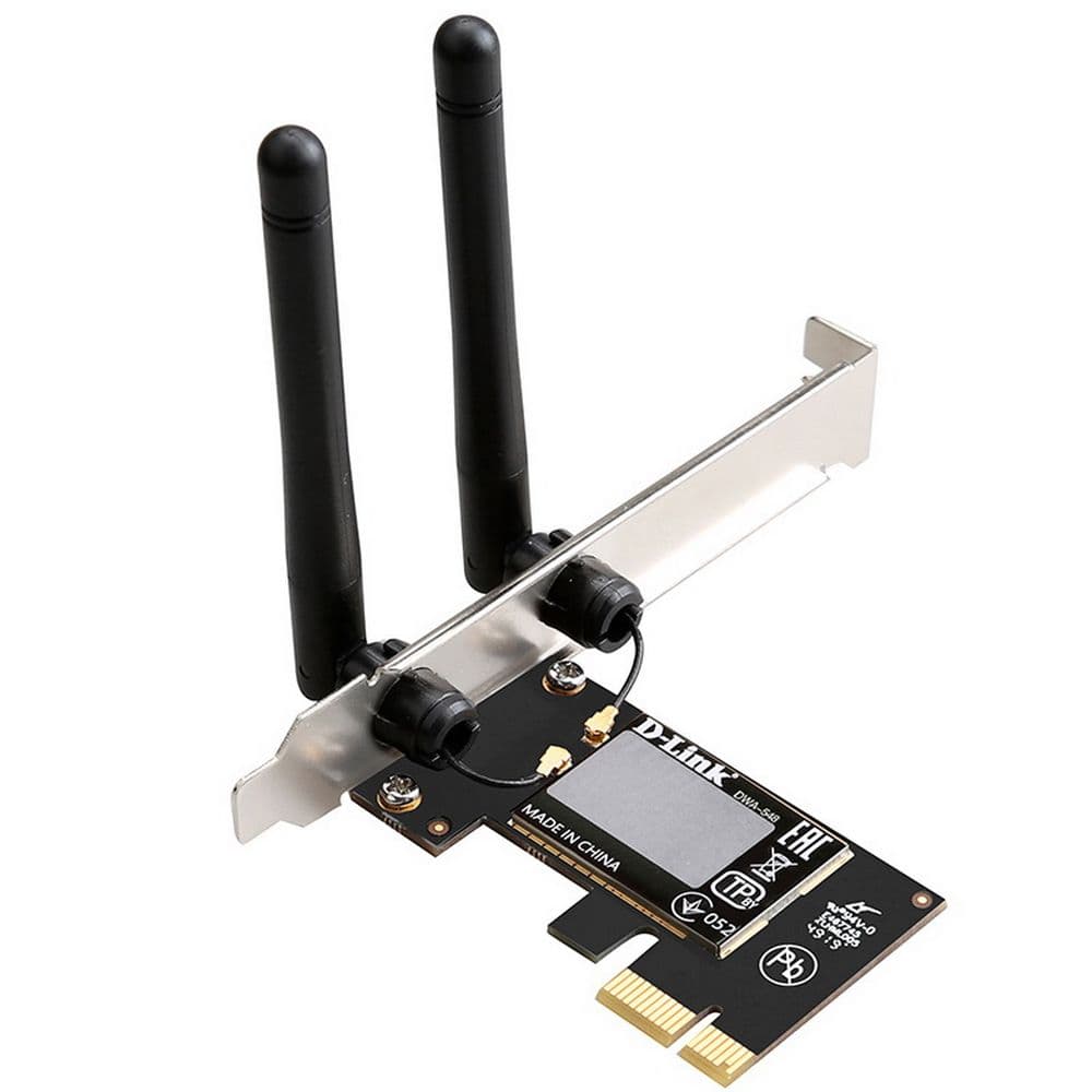 Адаптер беспроводной связи (Wi-Fi) D-Link DWA-548/10/C1A Беспроводной PCI Express адаптер N300 10