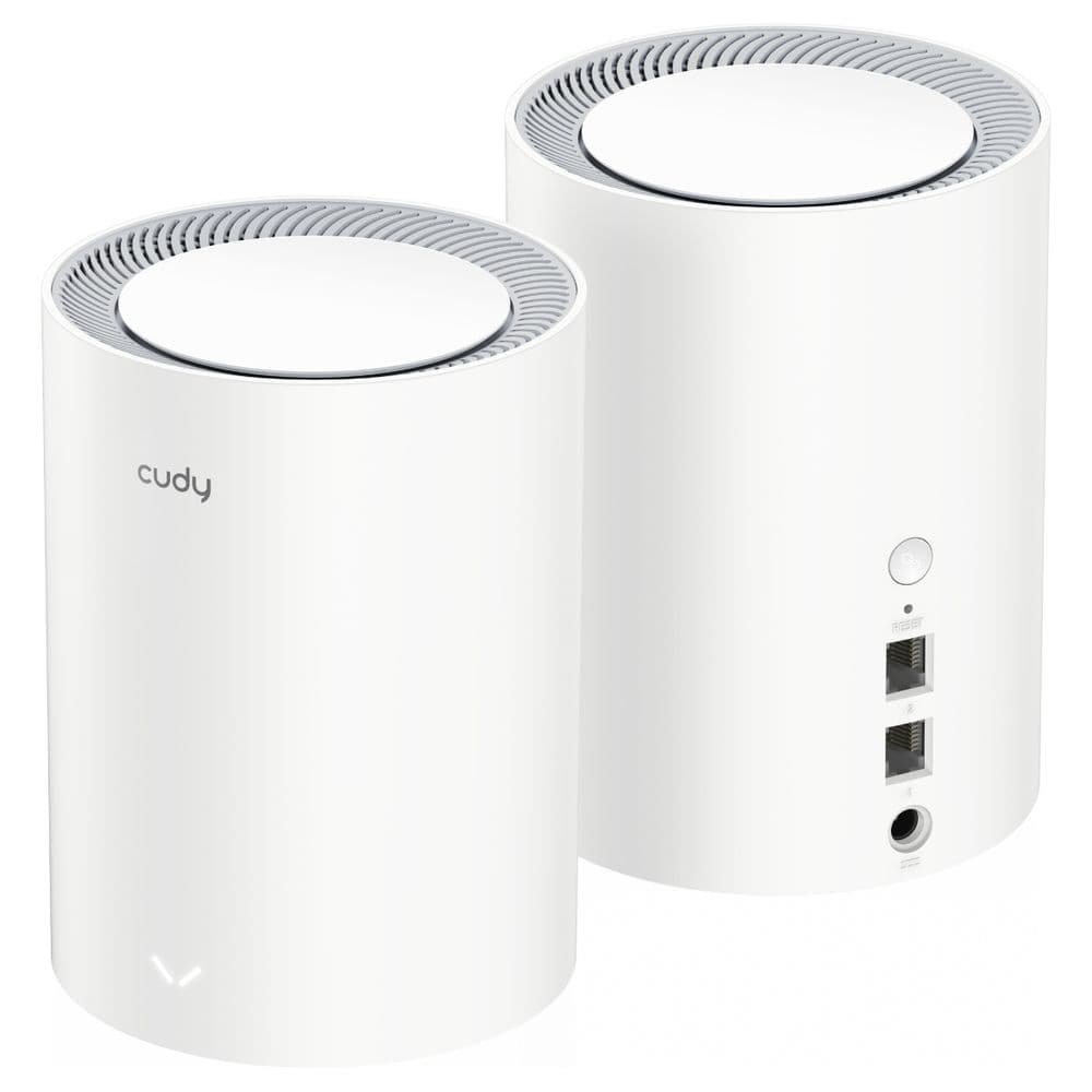Маршрутизатор CUDY AX3000 Wi-Fi 6 Mesh 2 5G Solution 2.5G Solution 2-Pack, Dual-Band, Chipset MT7981BA+MT7976CN+RTL8221B, 802.