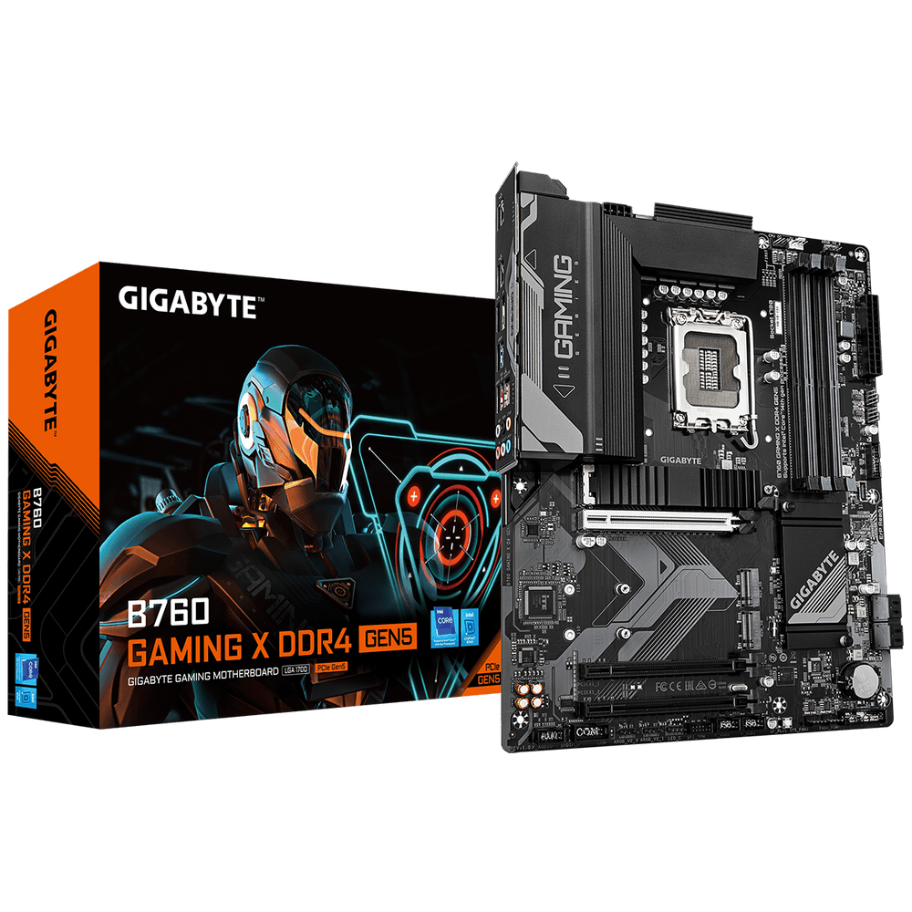 Материнская плата Gigabyte B760 GAMING X D4 GEN5, RTL