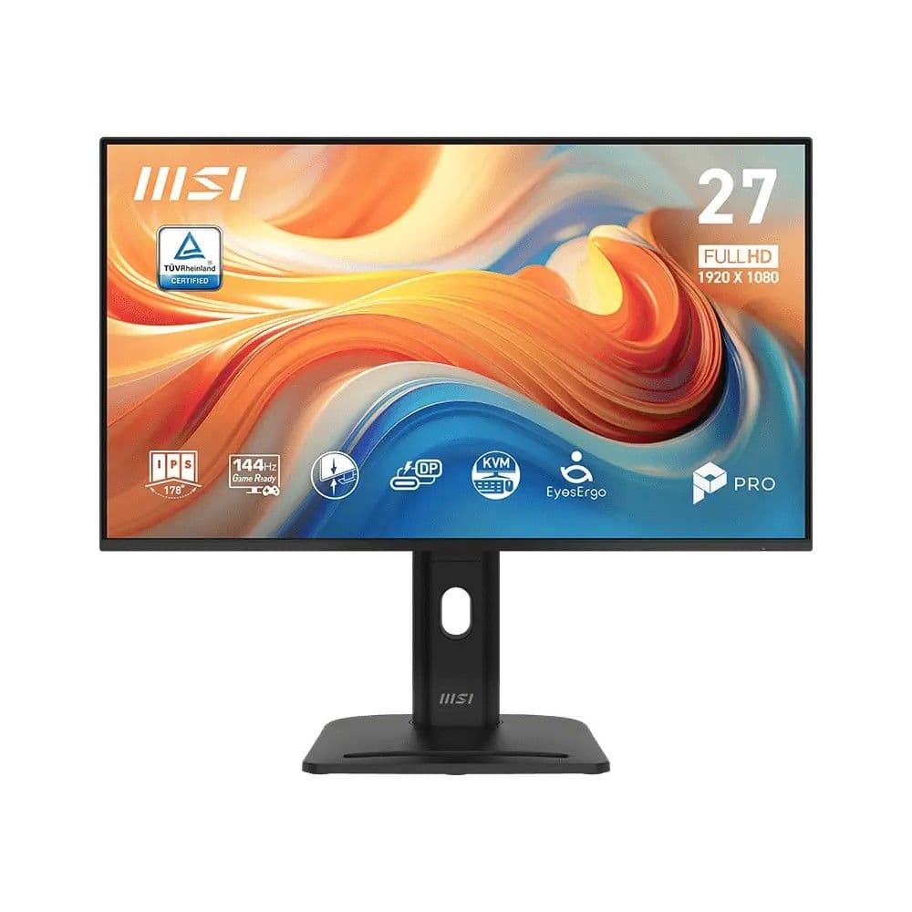Монитор 27" MSI PRO MP275PHG E14 IPS, 1920x1080, 144Hz, 4ms, 250сd/m, 1500:1, HDR | HDMI(2.0), DP(1.2a), Type-C(PD-15W), 4xUSB