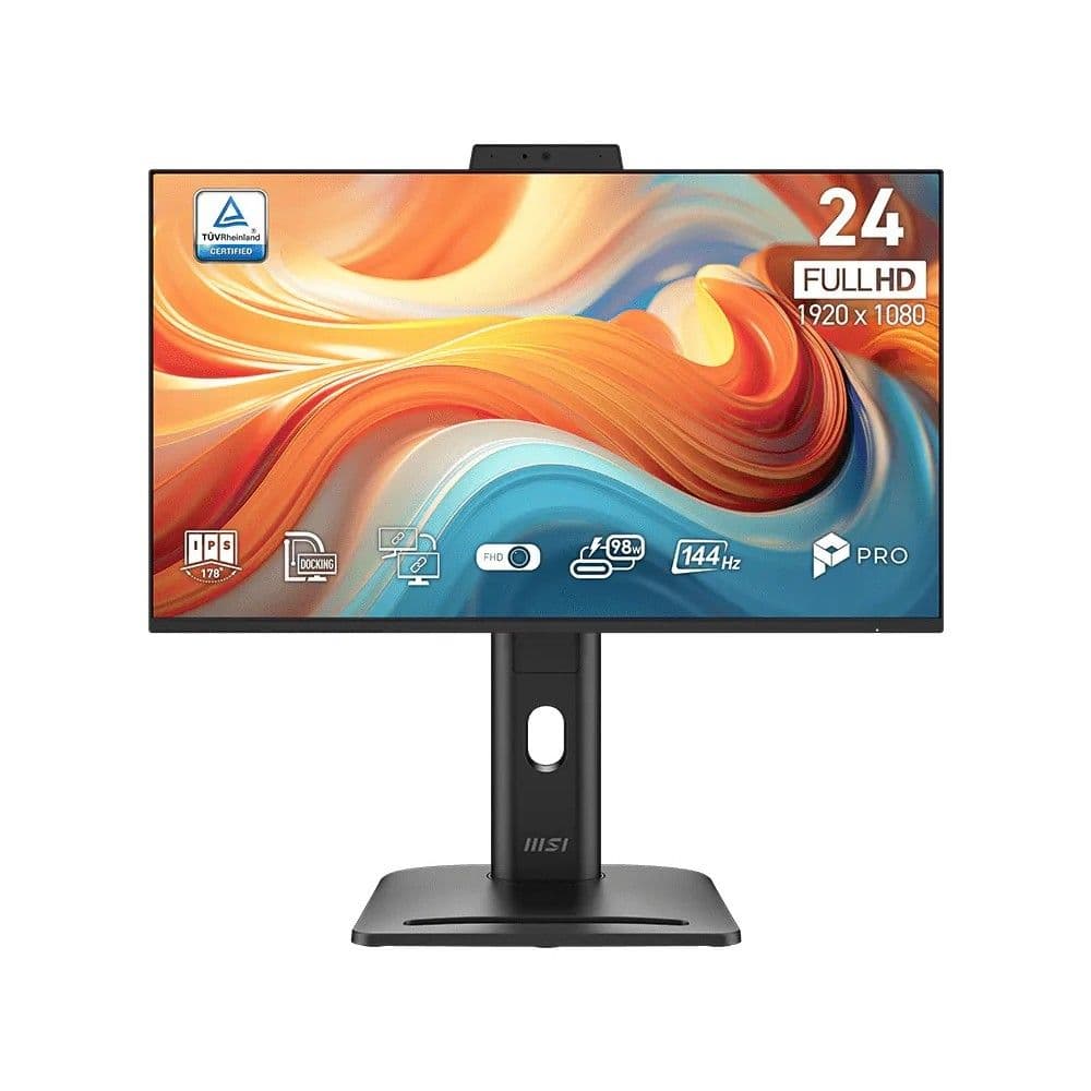 Монитор 23.8" MSI PRO MP245PDG E14 IPS, 1920x1080, 144Hz, 4ms, 250сd/m, 1000:1, HDR | HDMI(2.0b), DP(1.2a), Type-C(PD-98W), 2x